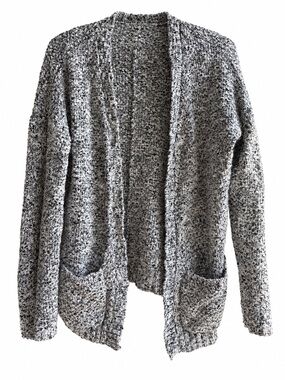 Vintage Garage Marled Knit Open Front Cardigan XS/S